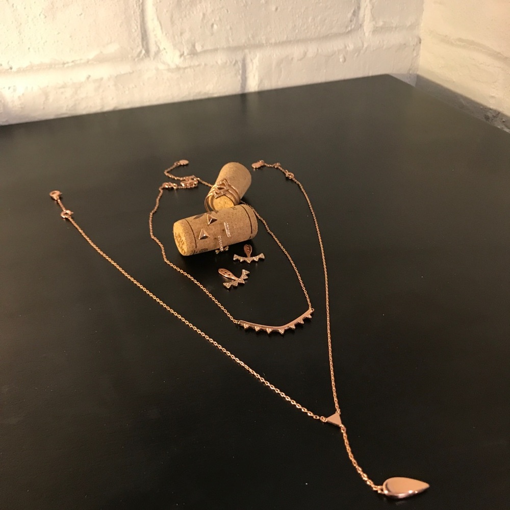 S&D Rose Gold Pave Bundle